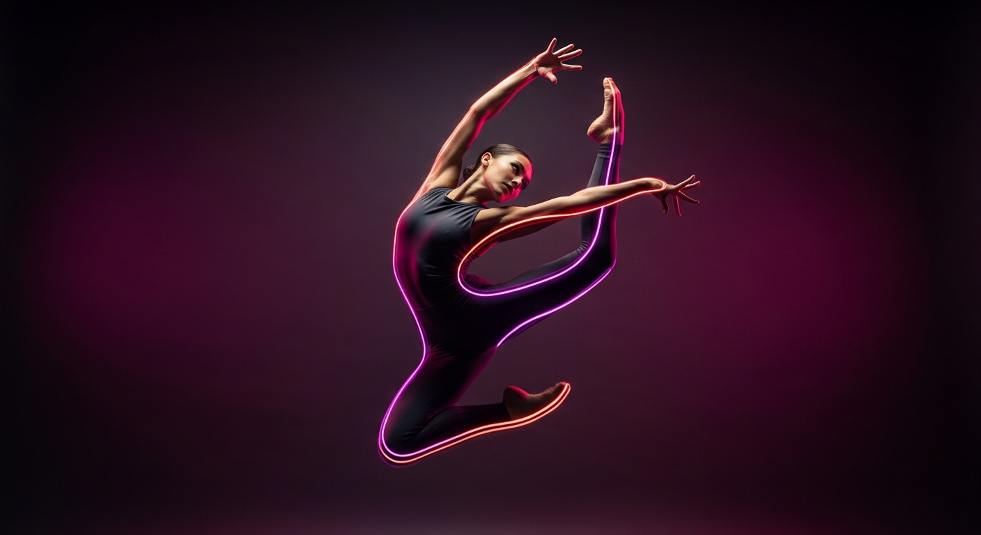 Танцовщица в движении